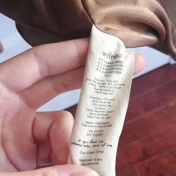 Wilfred Cocoon Coat - Picture 9 of 9